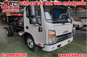 Xe Tải JAC N350S 3T5 Máy Cummins Mỹ | Xe Tải JAC 3.5 Tấn N350S Thùng Dài 4M4